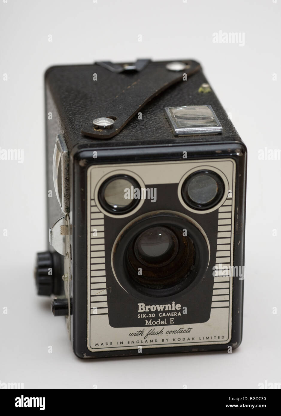 Una scatola di Kodak Brownie sei-20 modello di pellicola e immagine della telecamera da James Boardman Foto Stock