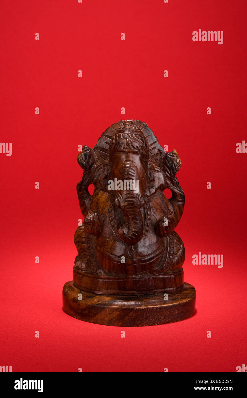 Una statuetta di Ganesh Foto Stock