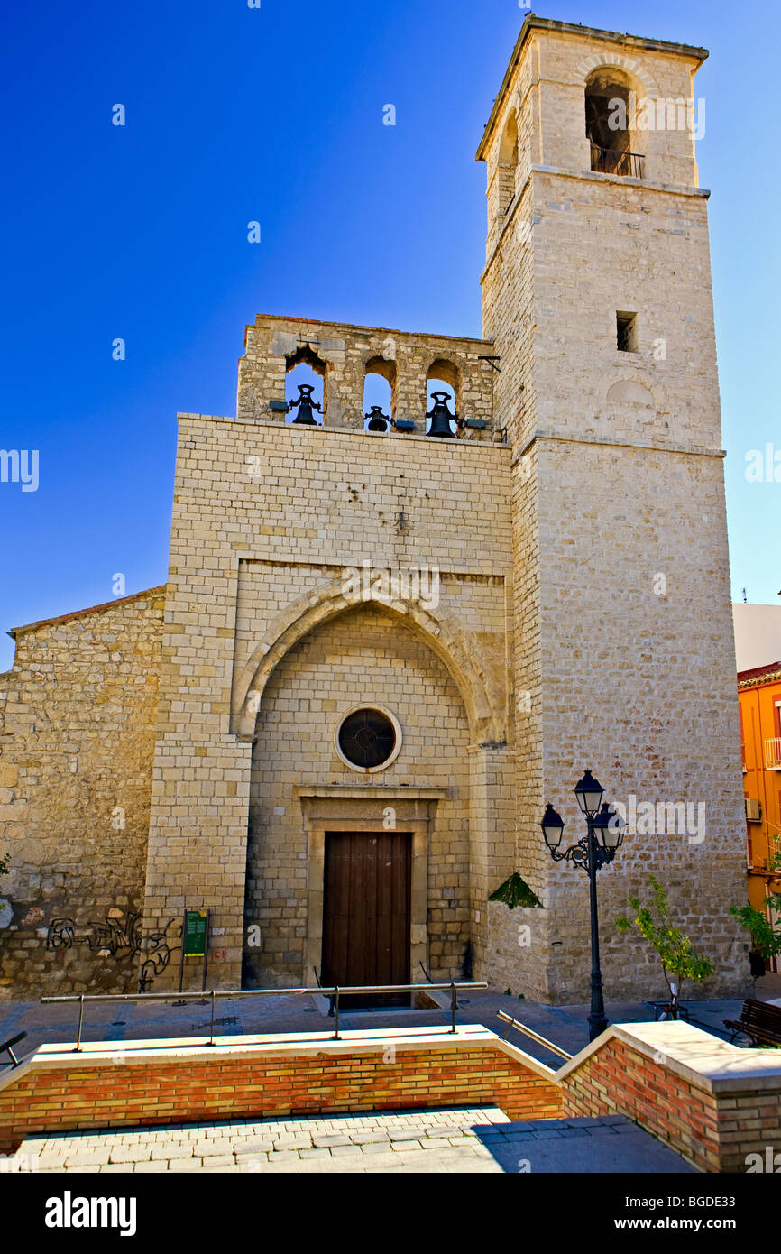La Iglesia de San Juan (chiesa) in Plaza San Juan, San Juan distretto, città di Jaen, provincia di Jaén, Andalusia (Andalucia), Spagna, Foto Stock