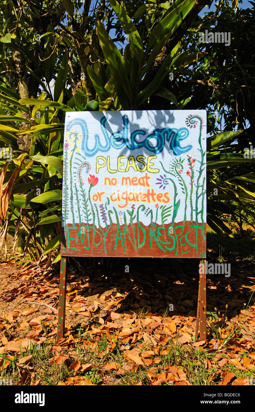 Azienda agricola biologica a Homestead Miami, Florida, Stati Uniti d'America Foto Stock