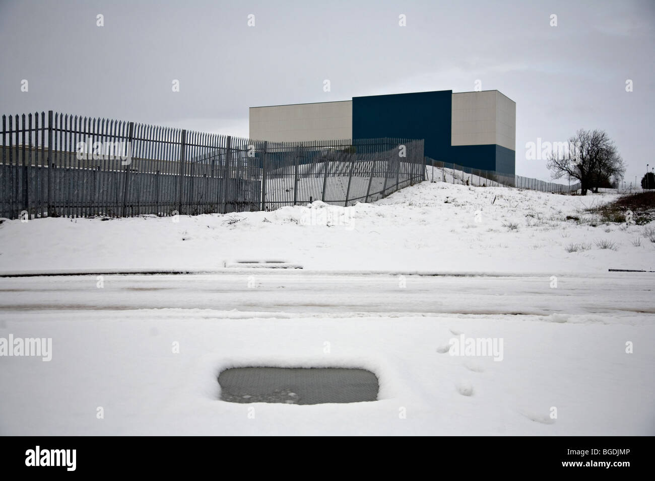 La Barr's Irn Bru nella factory di cumbernauld in inverno 2009 Foto Stock