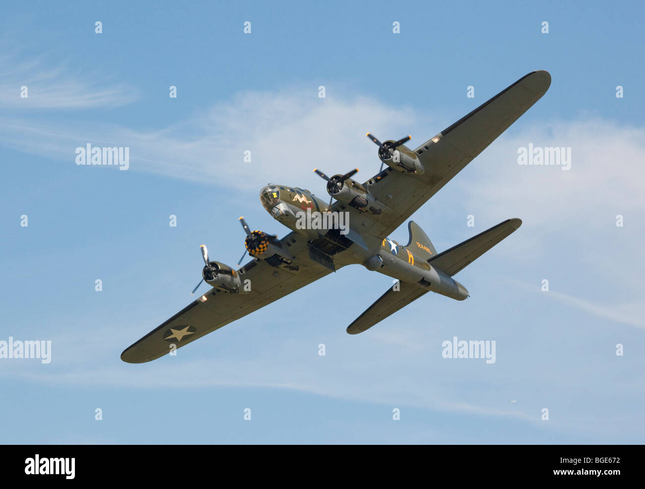 La Sally B B-17 bombardiere Foto Stock