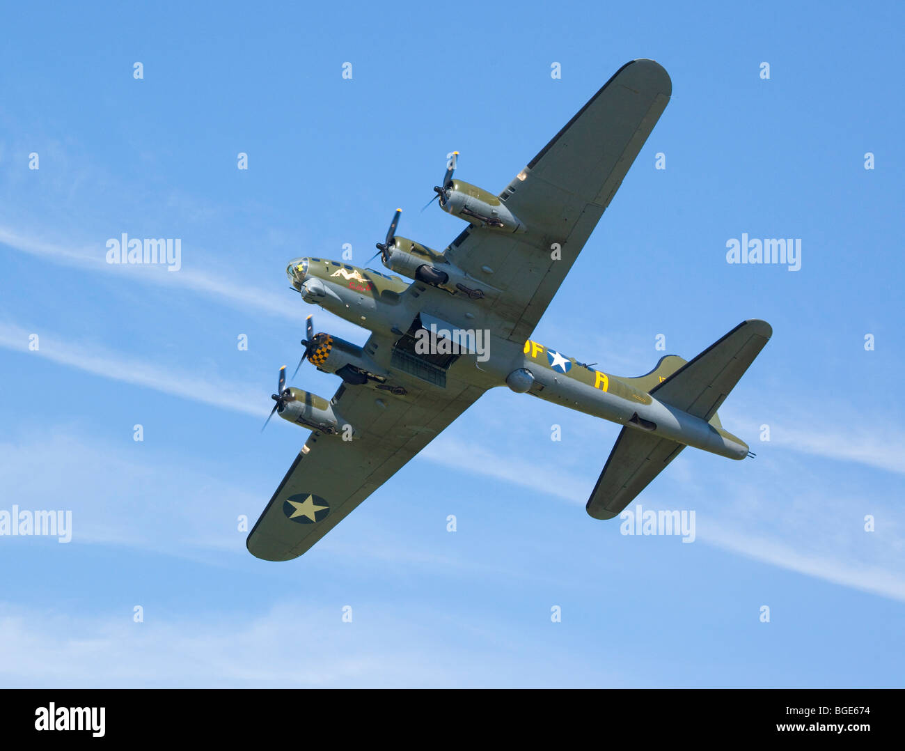 La Sally B B-17 bombardiere Foto Stock