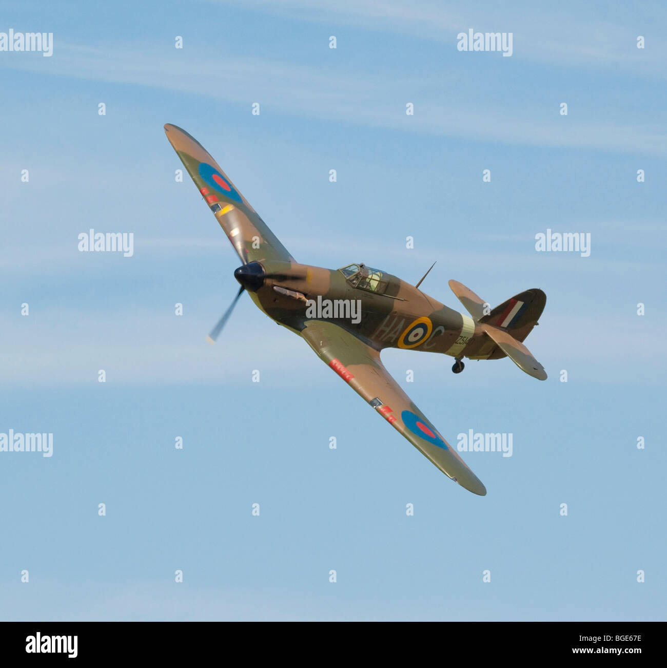 Hawker Hurricane aereo da caccia Foto Stock