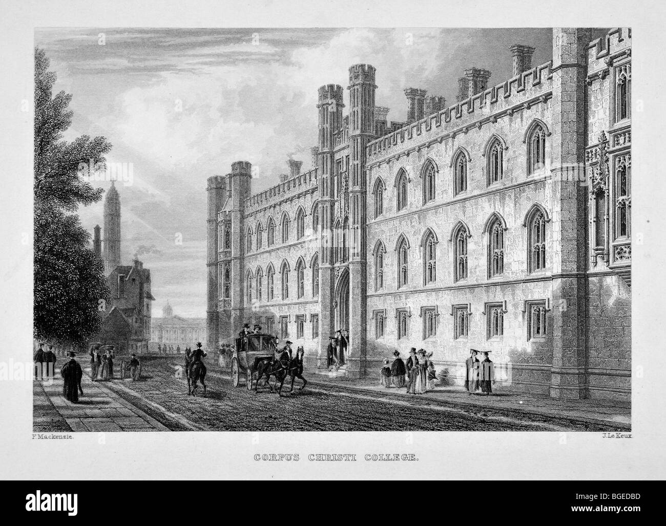 Il Corpus Christi College di Cambridge Foto Stock