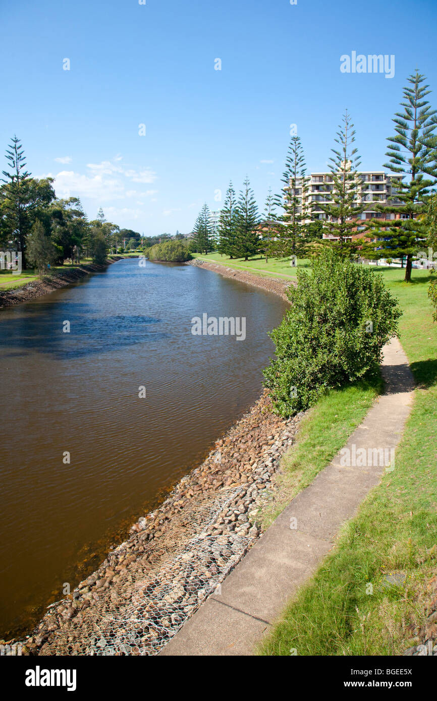 Fiume Hastings, Port Macquarie, Nuovo Galles del Sud, Australia Foto Stock