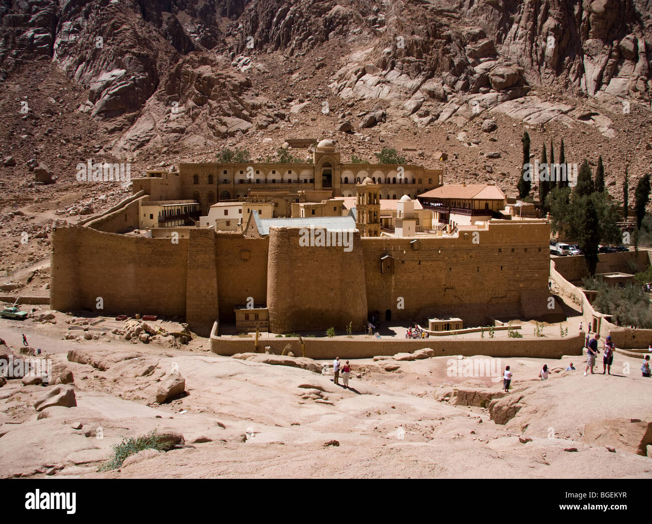 Monastero di Santa Caterina Sinai Egitto Foto Stock