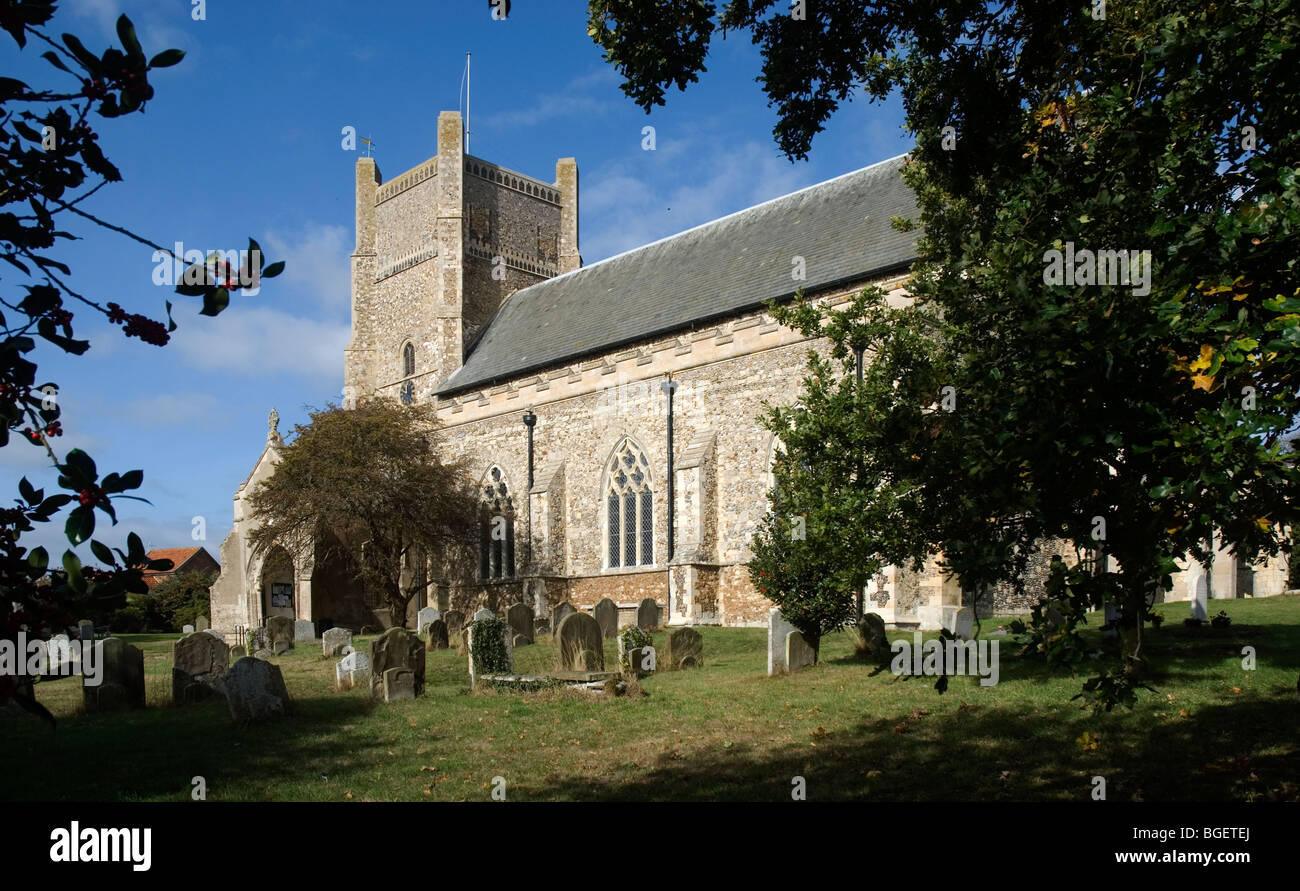 San Bartolomeo Chiesa Orford Suffolk in Inghilterra Foto Stock