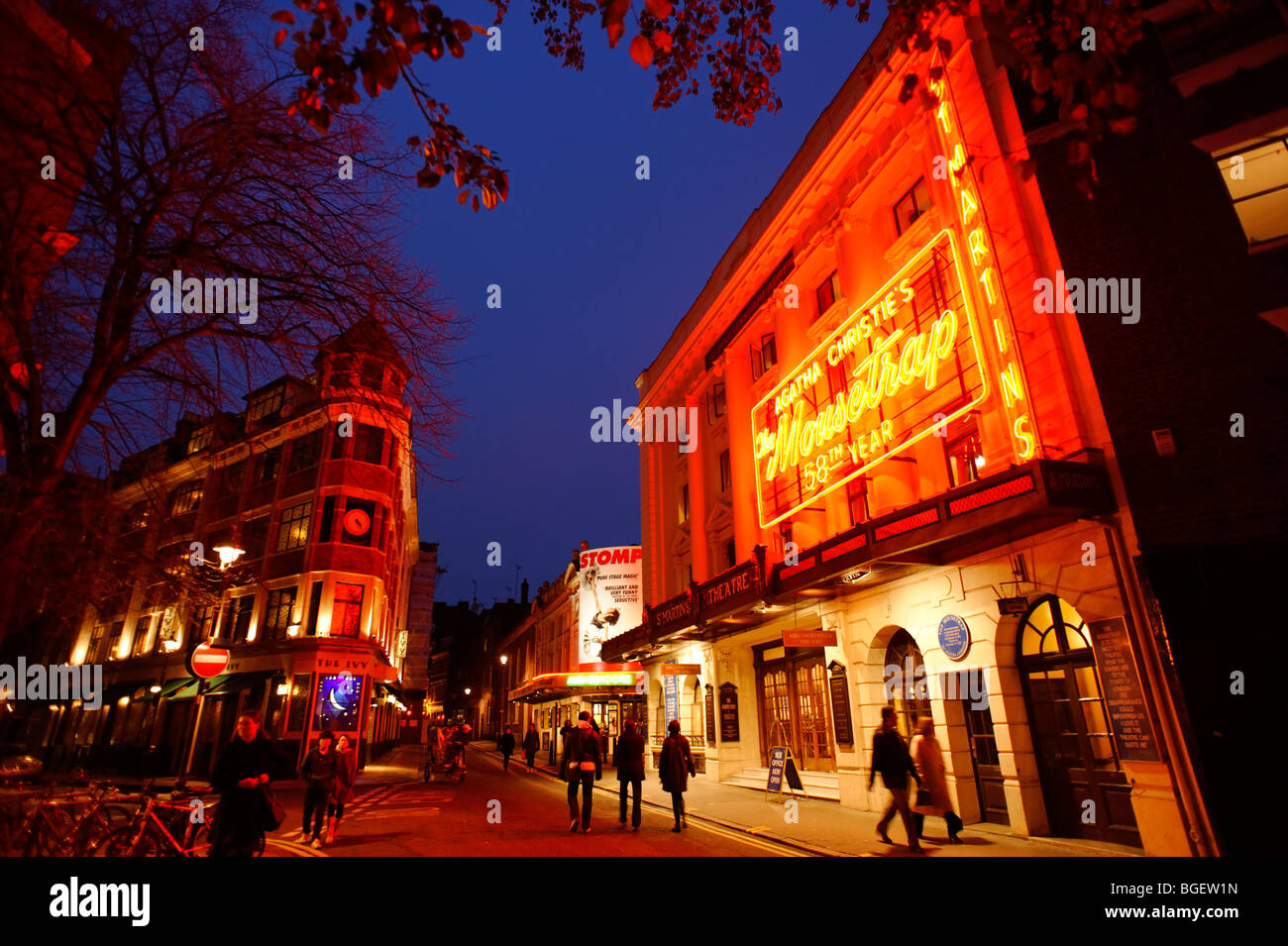 St Martins Theatre. Londra. Regno Unito 2009. Foto Stock