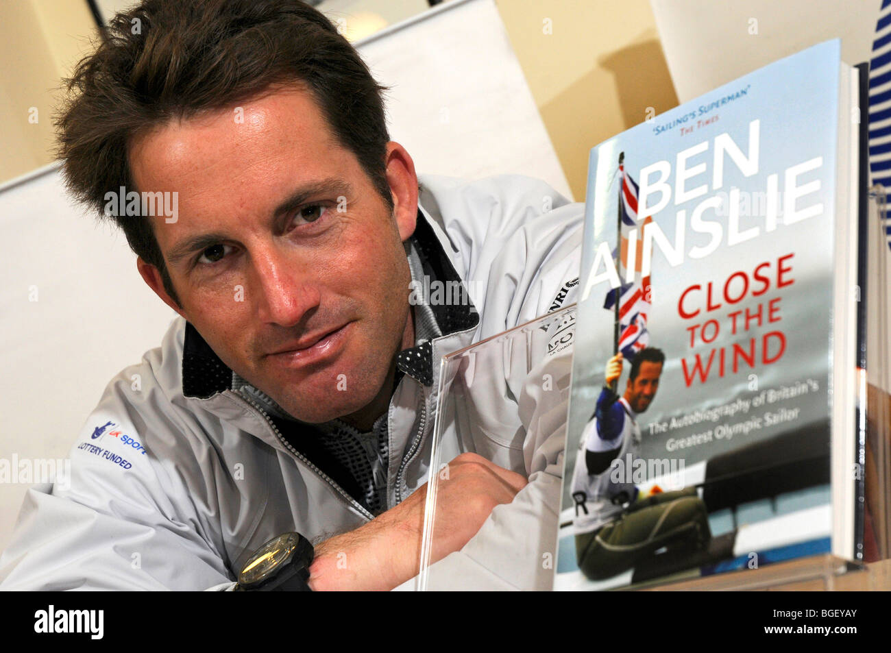 Ben Ainslie, marinaio, yachtsman, campione olimpionico. Foto Stock