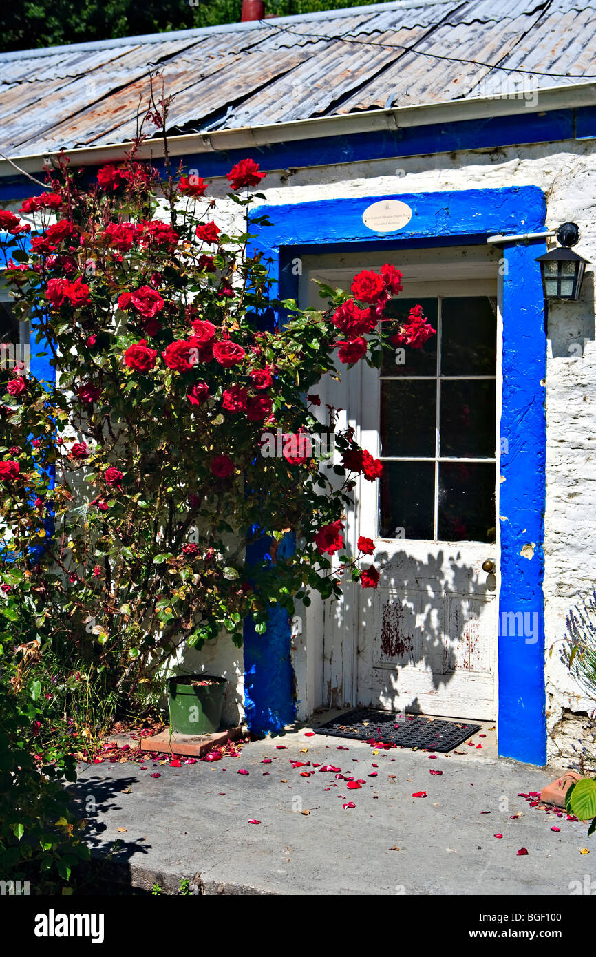 Dudleys Cottage, Arrowtown di Central Otago, South Island, in Nuova Zelanda. Foto Stock