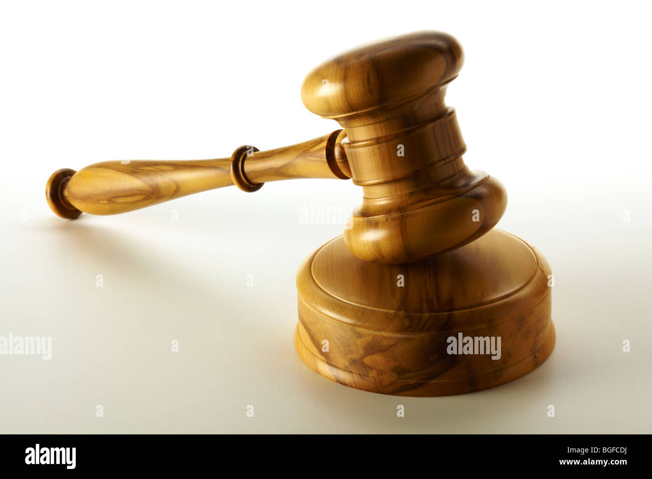 Martelletto di legno Foto Stock