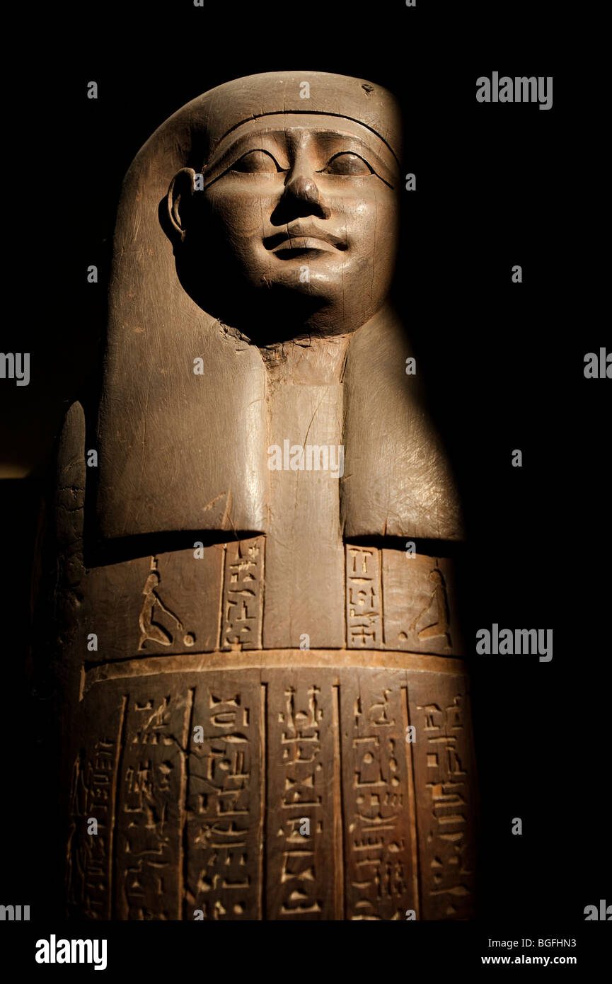 Museo Egizio del Cairo in Egitto, Africa. Foto Stock