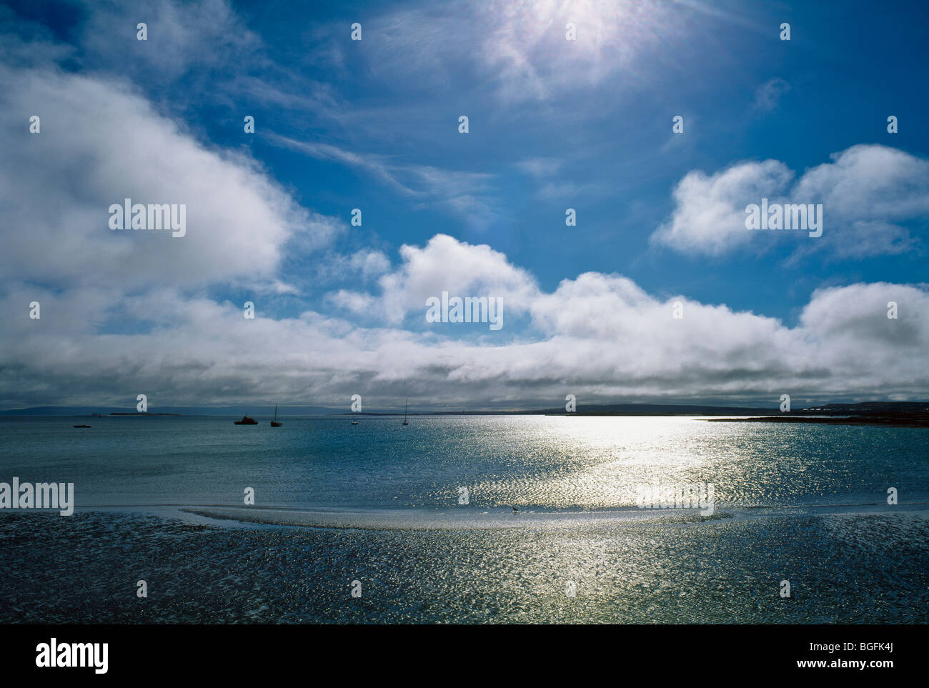 Isola di Aran, Inishmore Kilronan, Foto Stock