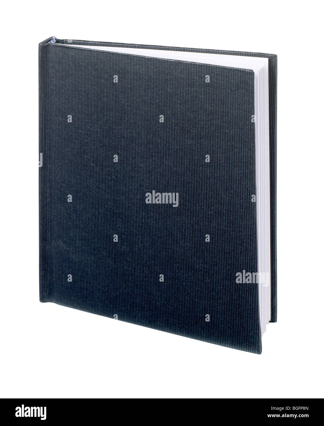 Black hard cover libro ufficiale ledger schizzo disegnare Foto Stock