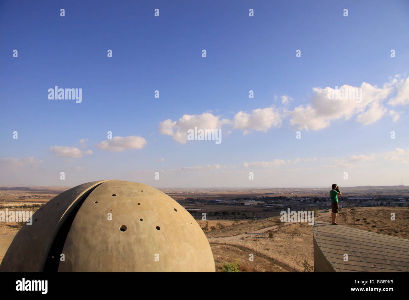 Israele Negev, la brigata Negev memorial in Beer Sheva Foto Stock