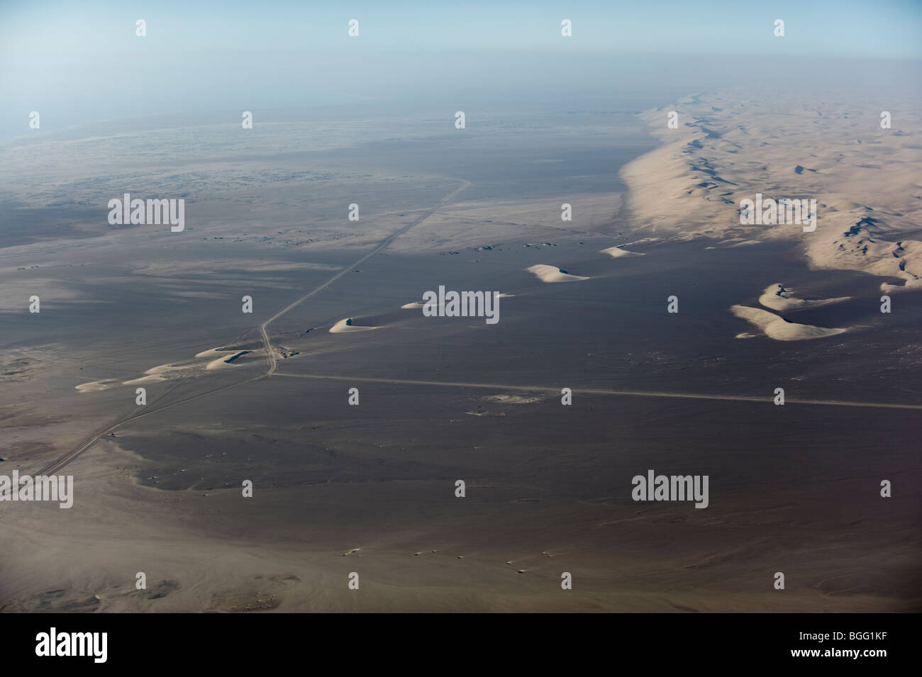 Vedute aeree di Damaraland, regione di Kunene, Namibia. Foto Stock