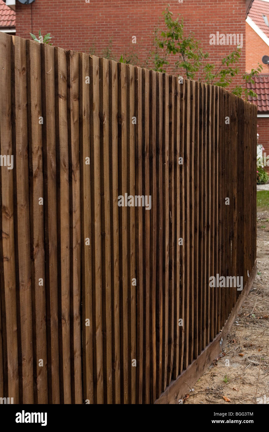 Legno e forniture di scherma Foto Stock