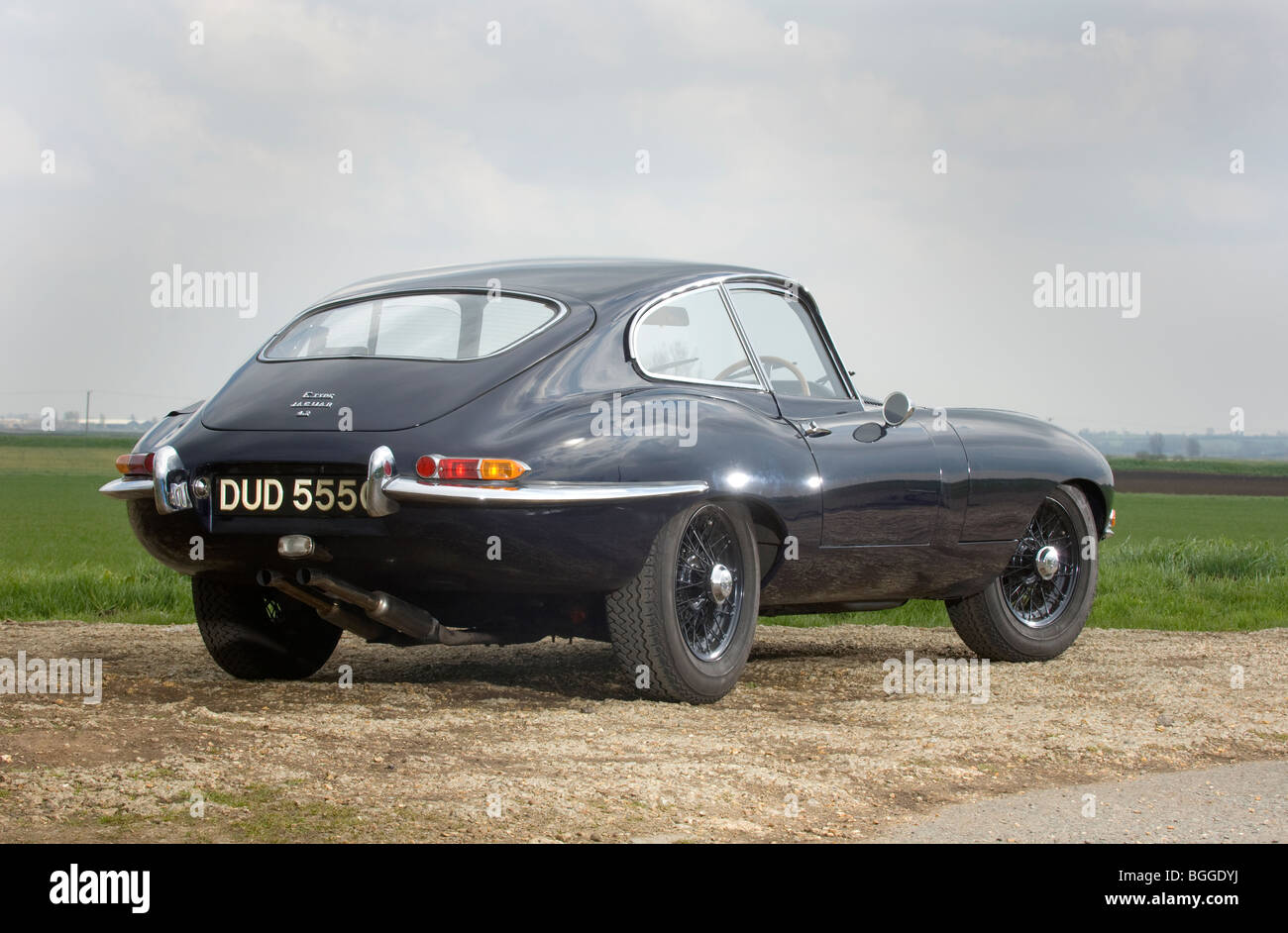 E type Jaguar 4.2 serie 1 (1964-1968) "L'auto più bella del mondo' britannico vettura sportiva Foto Stock