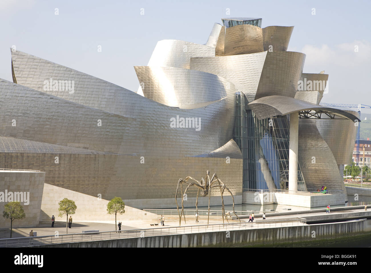 Museo Guggenheim, Bilbao, Spagna Foto Stock