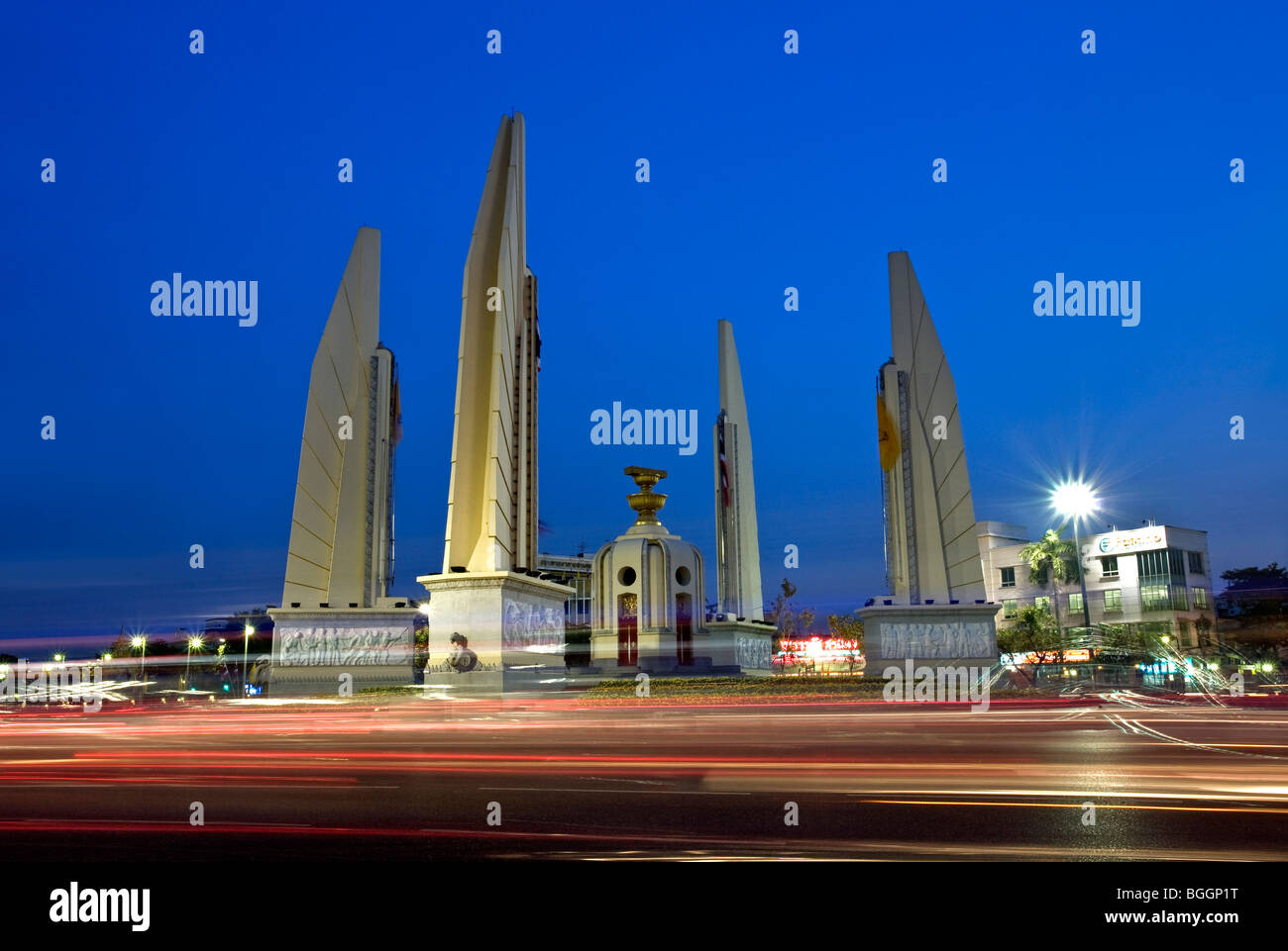 La democrazia monumento. Bangkok. Della Thailandia Foto Stock