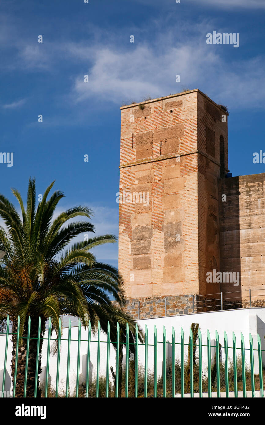 Castillo de Cartaya Huelva, Andalucía, España castello di Cartaya, Huelva, Andalusia, Spagna Foto Stock
