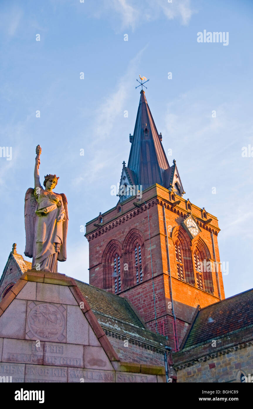 St Magnus Cathedral Kirkwall Orkney continentale. SCO 5812 Foto Stock