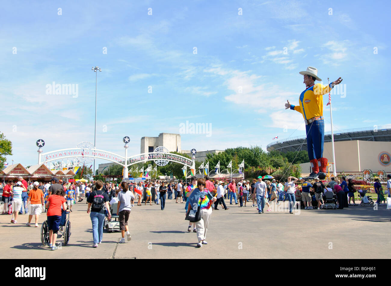 Texas State Fair, Dallas, Texas, Stati Uniti d'America Foto Stock