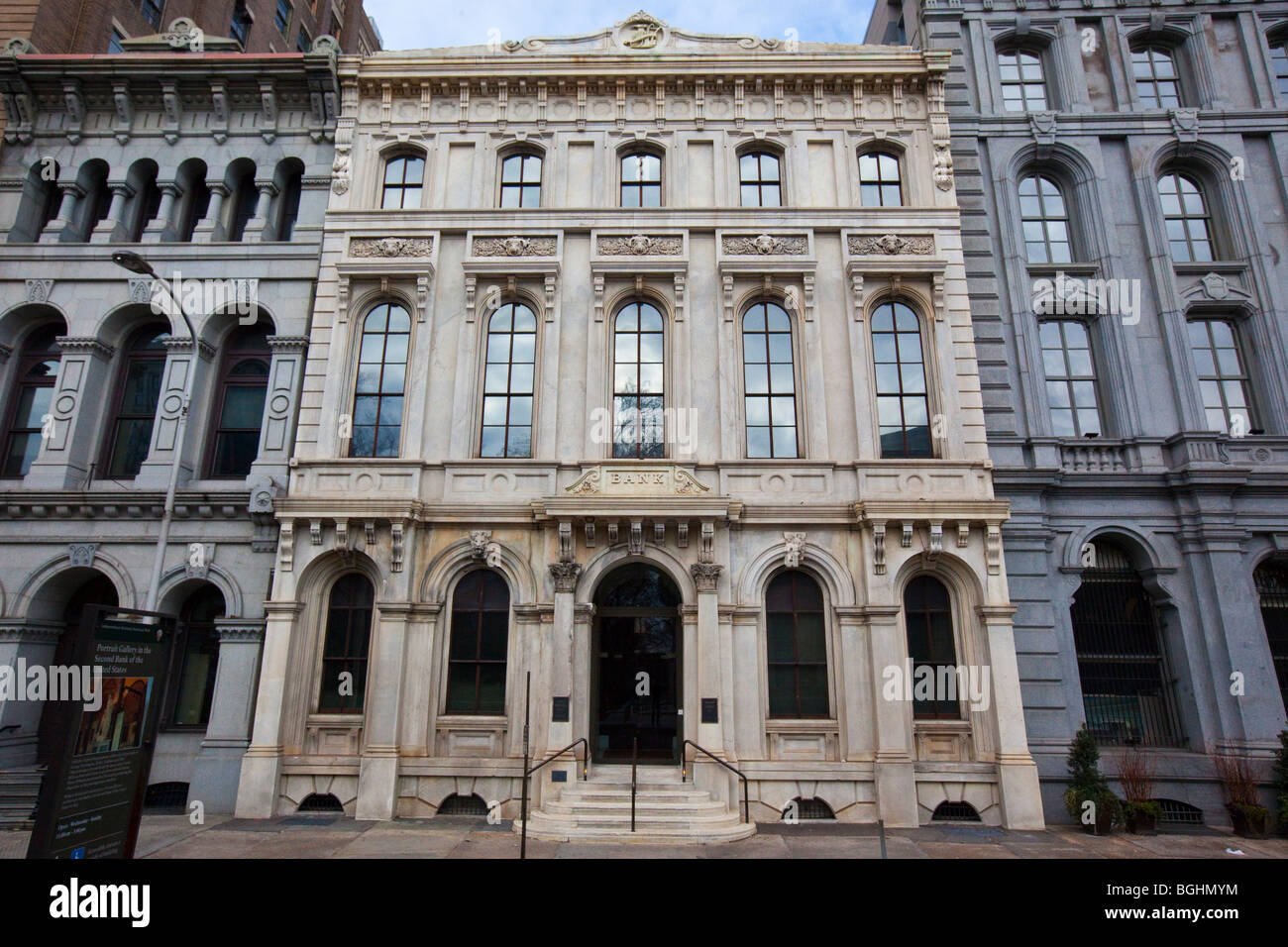La seconda banca degli Stati Uniti edificio di Filadelfia, Pennsylvania Foto Stock