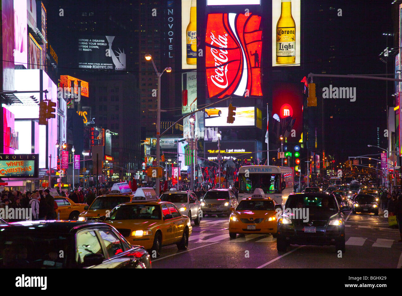 Times Square di New York City Foto Stock