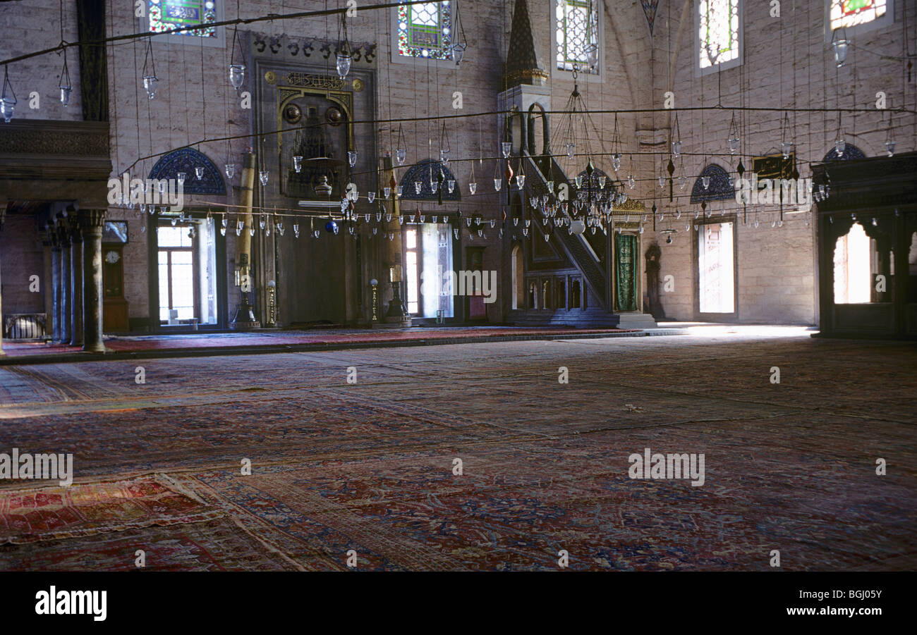 Interno del Sultano Selim Camii (Sinan 1522), İstanbul, Turchia 690224 104 Foto Stock