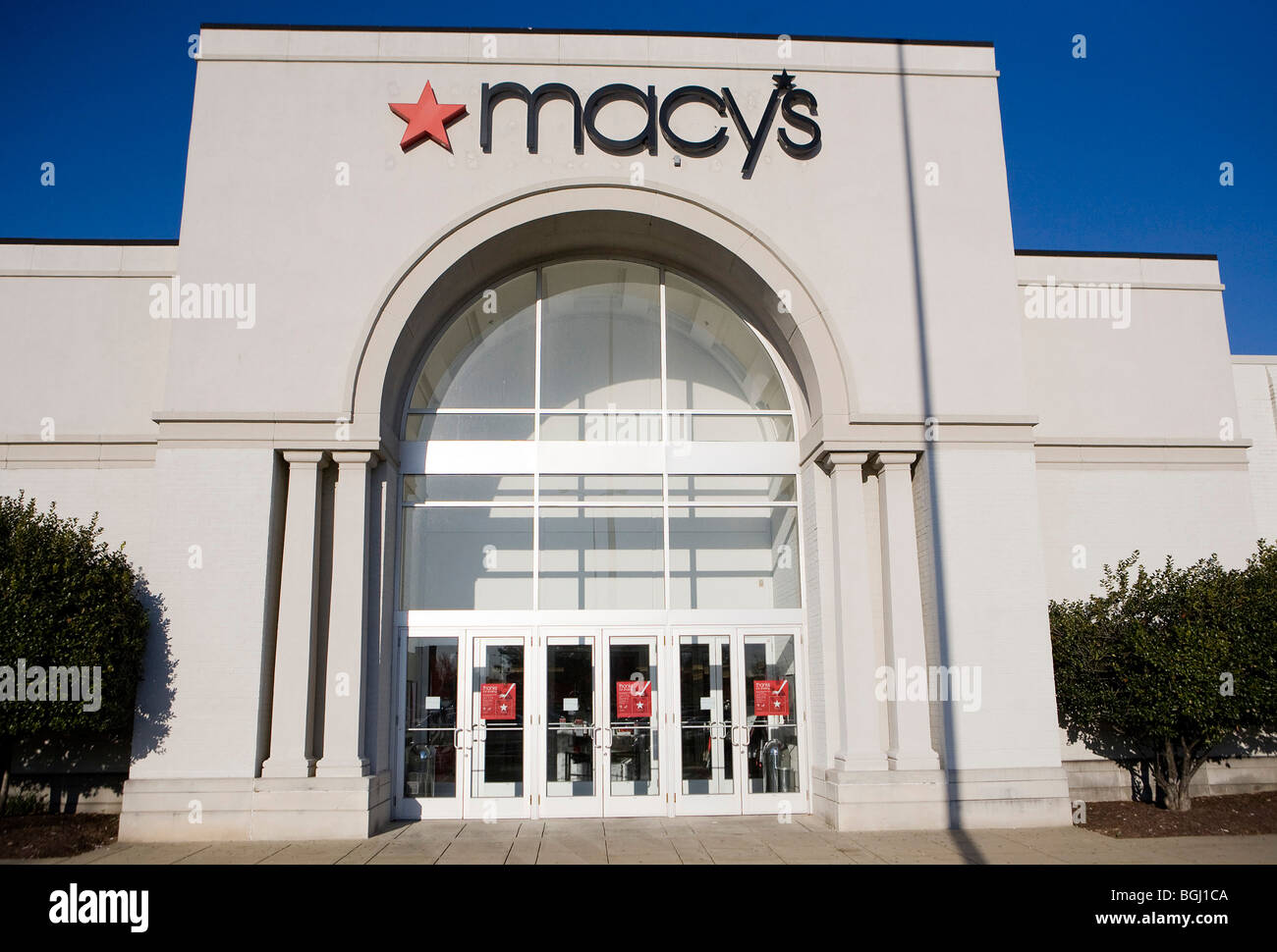A Macy's retail store. Foto Stock A Macy's retail store. Foto Stock