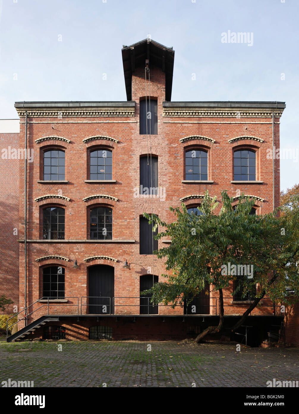 Wuppertal Barmen, Historisches Zentrum, Museum für Frühindustrialisierung, ehemalige Fabrik Foto Stock