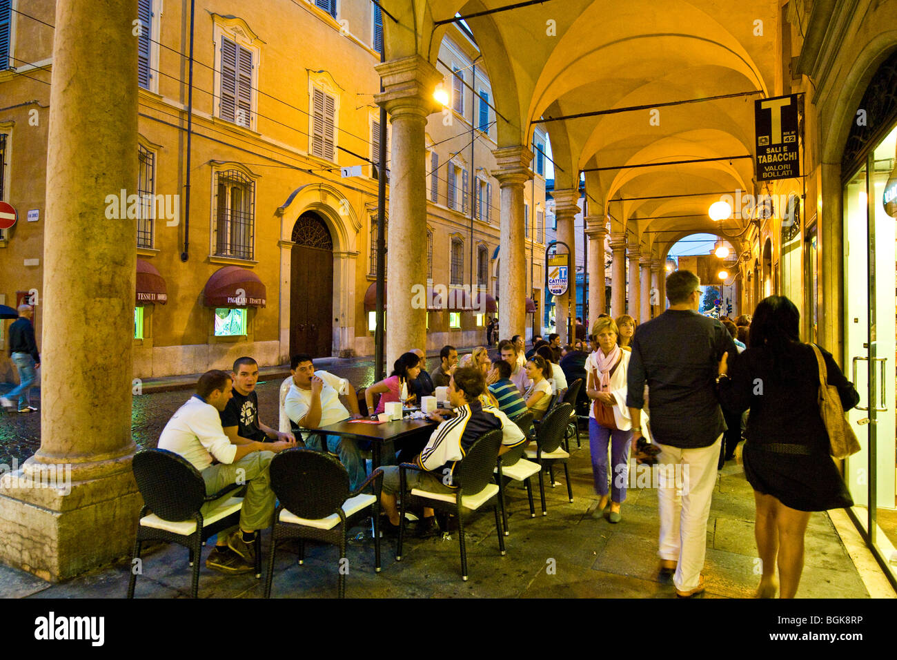 Emilia Via Emilia, Modena, Italia Foto Stock