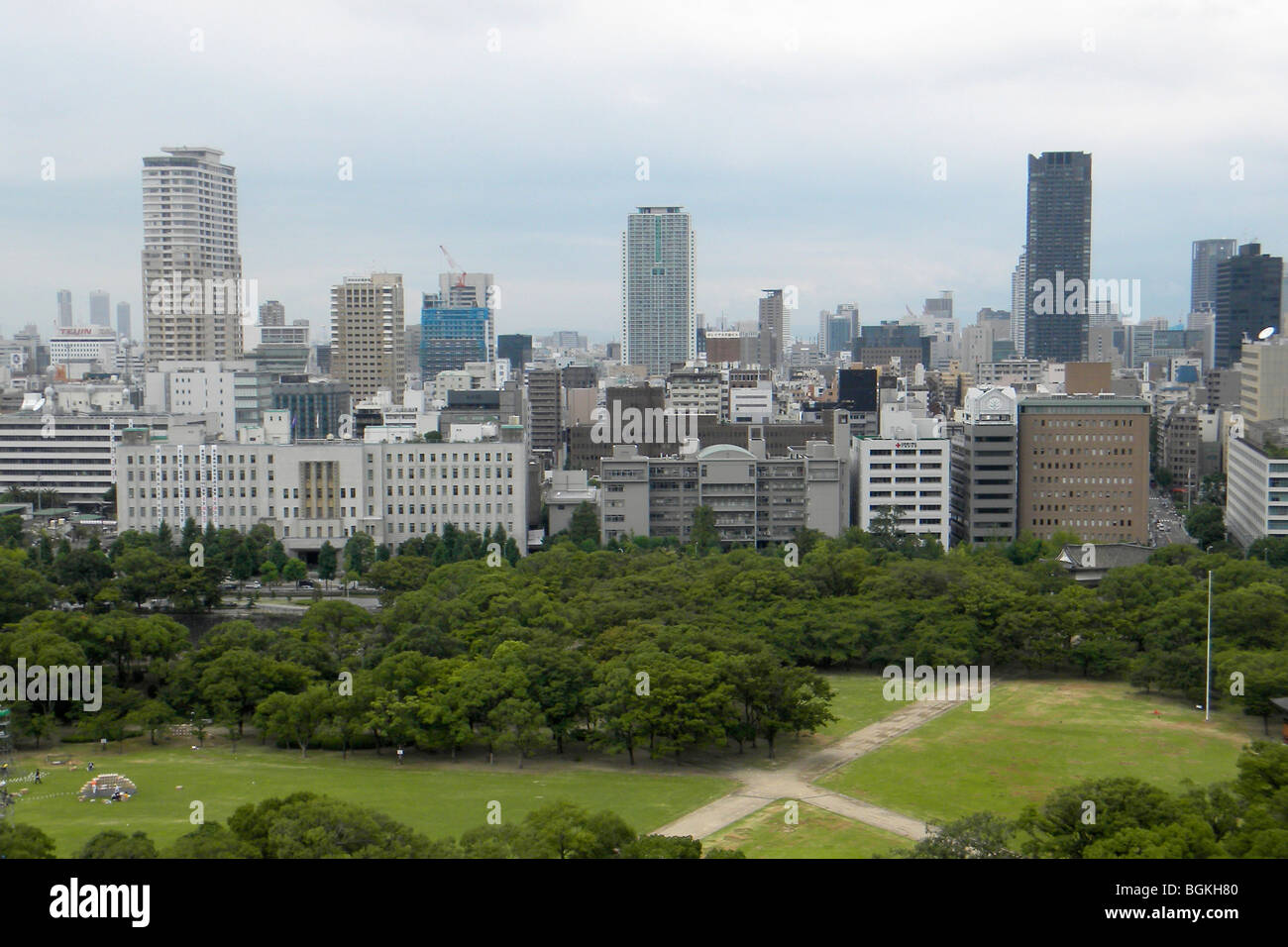 Paesaggio, Osaka, Giappone Foto Stock