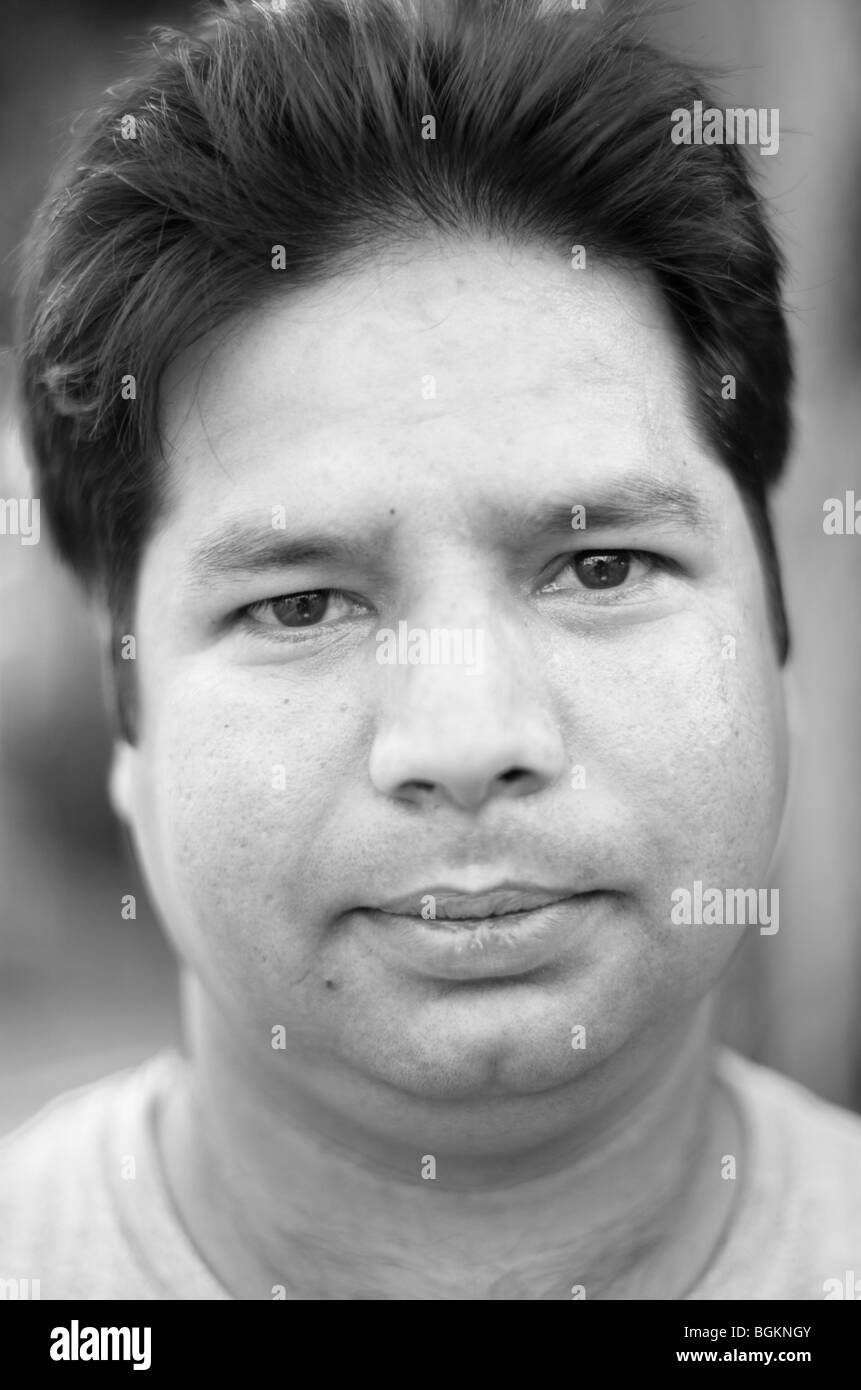 Portugese uomo fotografato in Vauxhall a sud di Londra Foto Stock