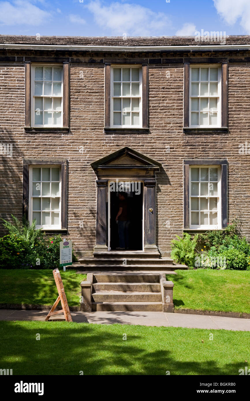 The Brontë Parsonage Museum, Haworth, West Yorkshire, Inghilterra, Regno Unito Foto Stock