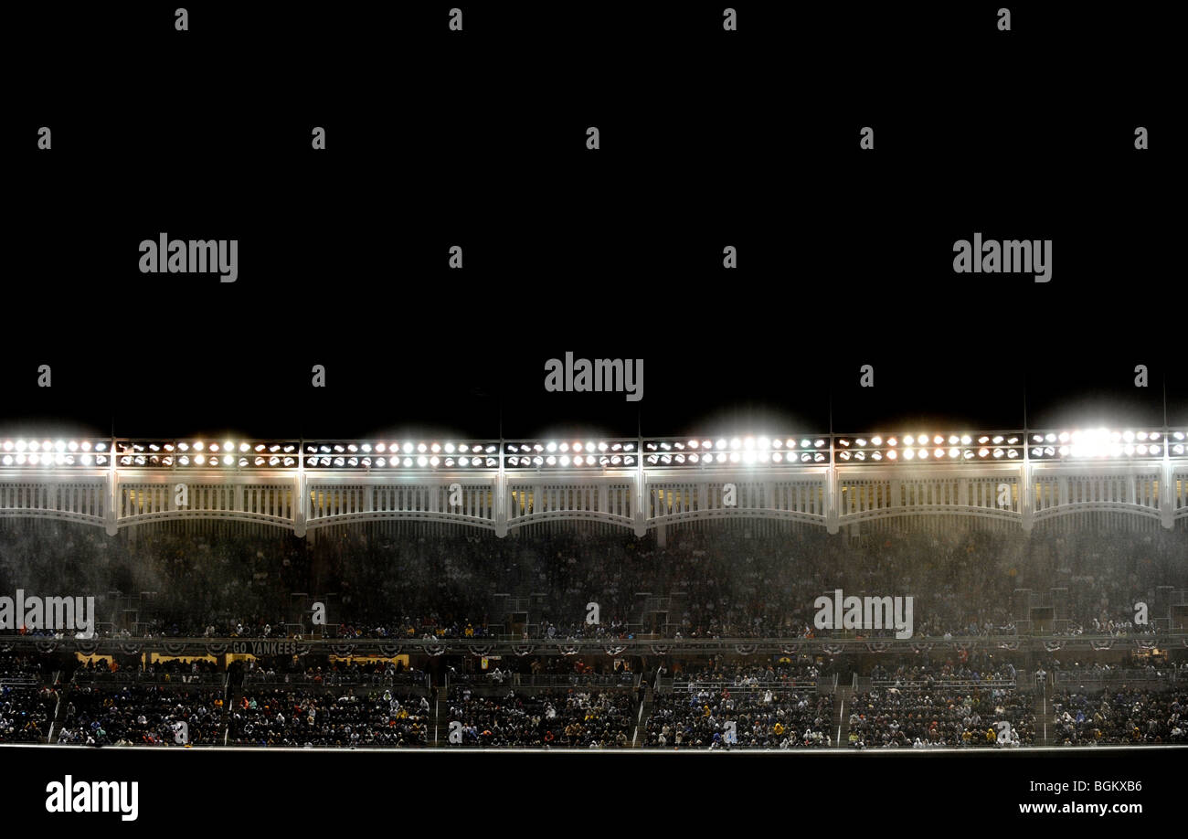 Facciata allo Yankee Stadium Foto Stock