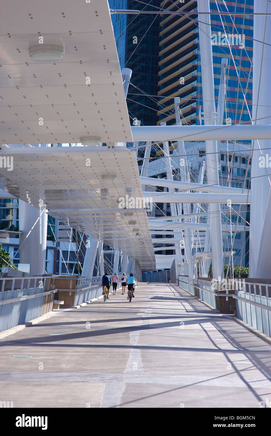 Kurilpa Bridge Brisbane Queensland Australia Foto Stock