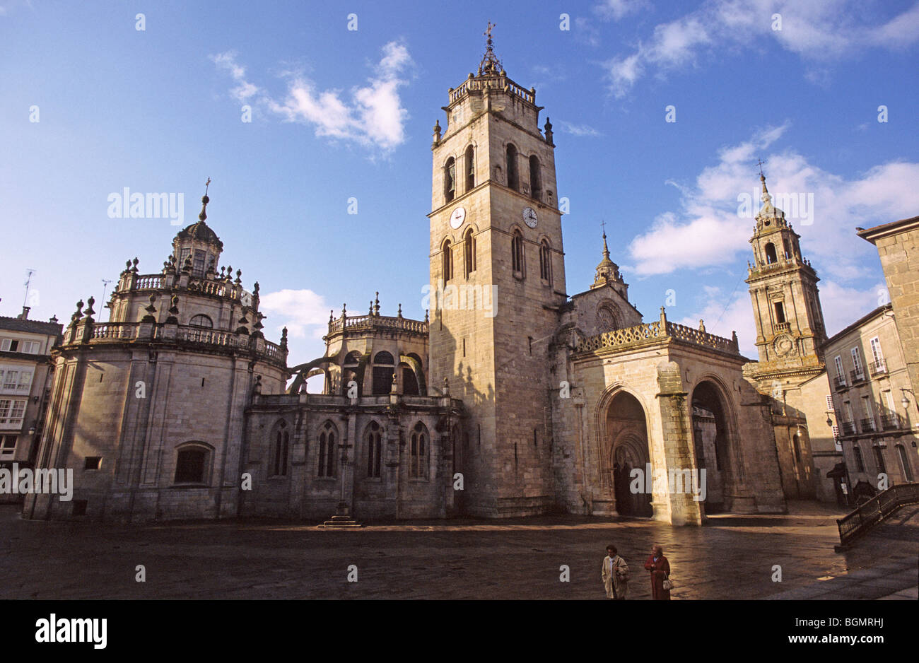 Cattedrale Lugo Galizia Spagna Foto Stock