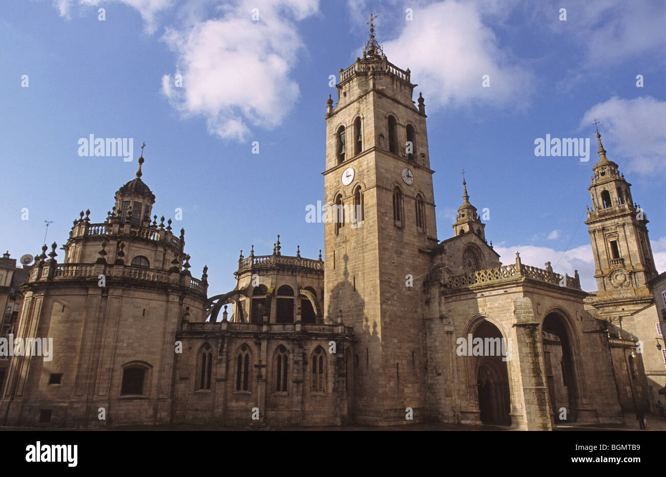 La Cattedrale Lugo Galizia Spagna Foto Stock