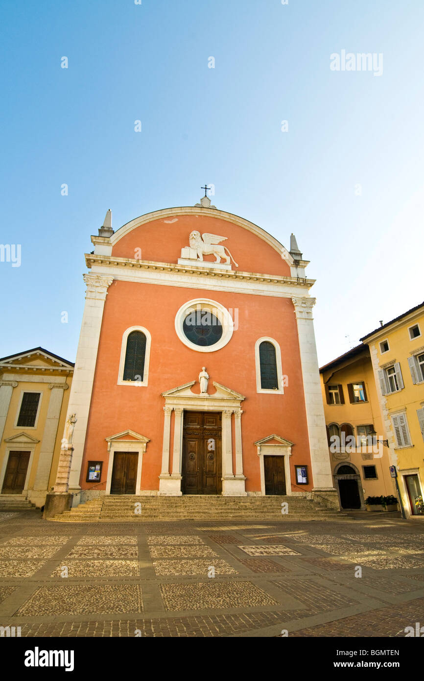 San Marco chiesa, Rovereto, provincia di Trento, Italia Foto Stock