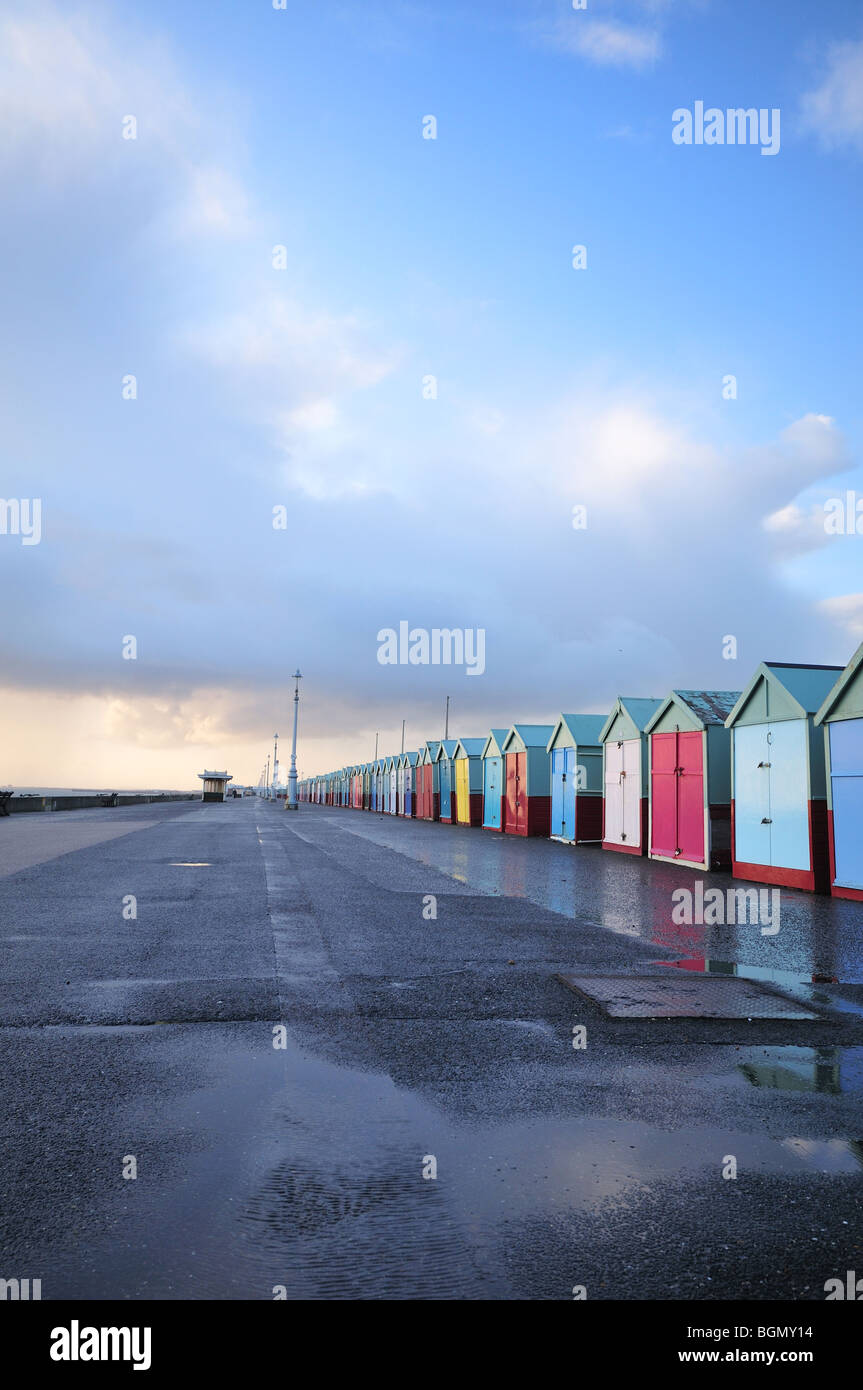 Brighton e Hove lungomare, Sussex, Inghilterra Foto Stock