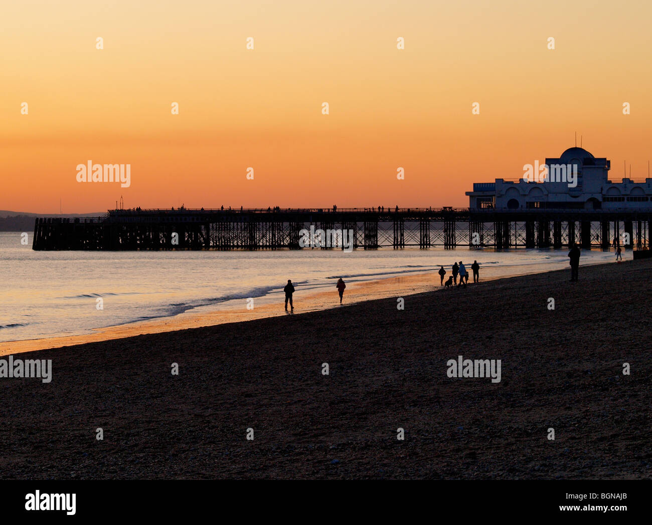 South Parade Pier, Southsea, Portsmouth, Regno Unito Foto Stock