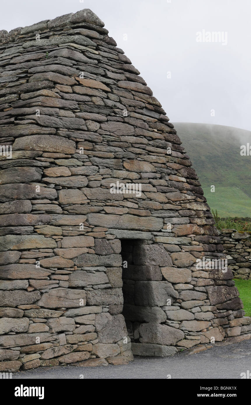 Gallarus oratorio, Dingle, nella contea di Kerry, Irlanda. Foto Stock