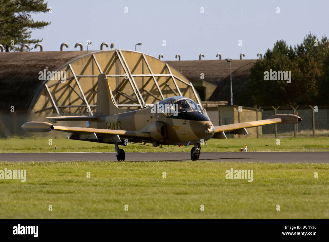 BAC 167 Strikemaster aeromobili del Team display Viper a RAF Leuchars Airshow 2009, Fife, Scozia Foto Stock