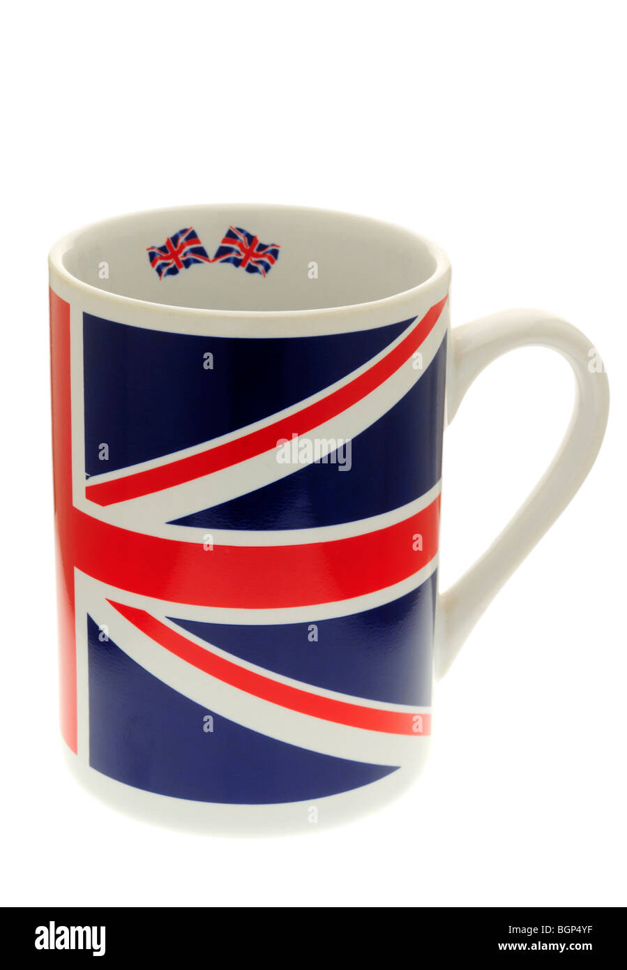 Union Jack Mug Foto Stock