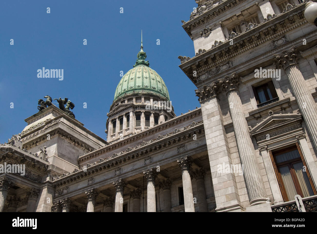 Palazzo dei Congressi in sede di Parlamento, Buenos Aires, Argentina Foto Stock