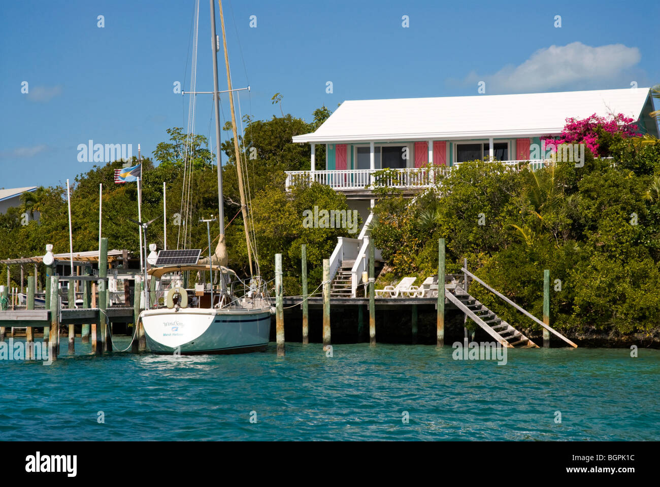 Mare, Abaco, Bahamas Foto Stock