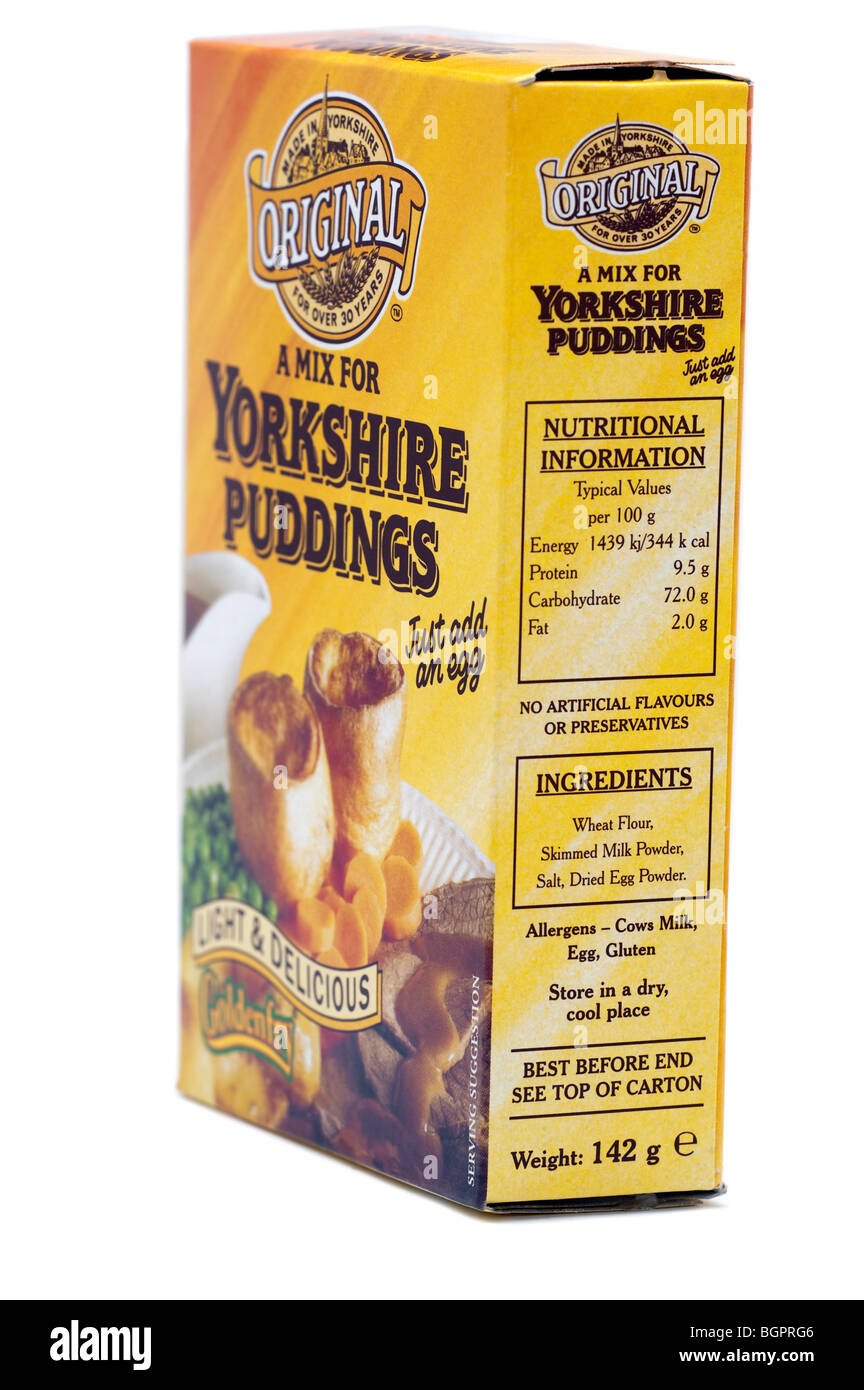 Mix Goldenfry per 'Yorkshire pudding" Foto Stock